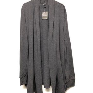 ☕️ Charcoal Grey Oversized Cardigan - Forever 21